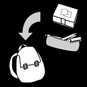 backpack: pack